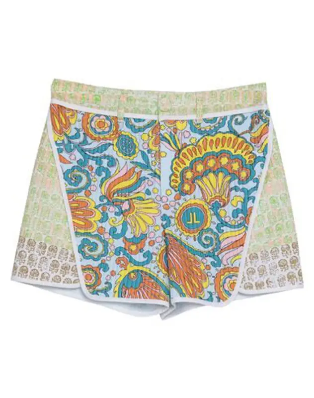 Lanvin Buttoned Shorts & Bermuda In Blue $580