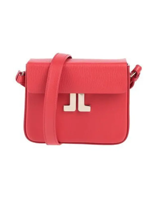 Lanvin Buttoned Cross-body Bags In Red $1100