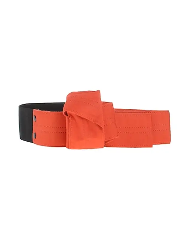 Lanvin Buttoned High-waist Belt In Coral $587