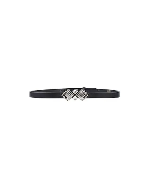 Lanvin Buttoned Belt In Black $950