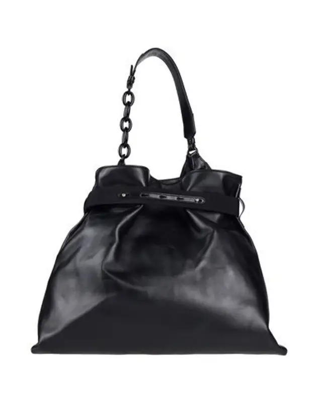 Lanvin Buttoned Handbag In Black $1900