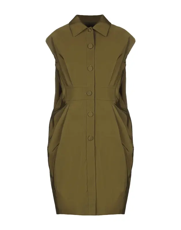 Lanvin Buttoned Full-length Jacket In Military Green $2014