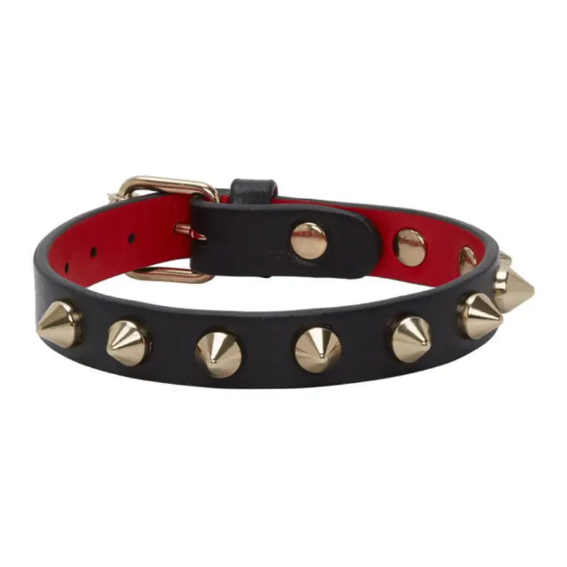 Christian Louboutin Christian Louboutin Black Loubilink Bracelet $210