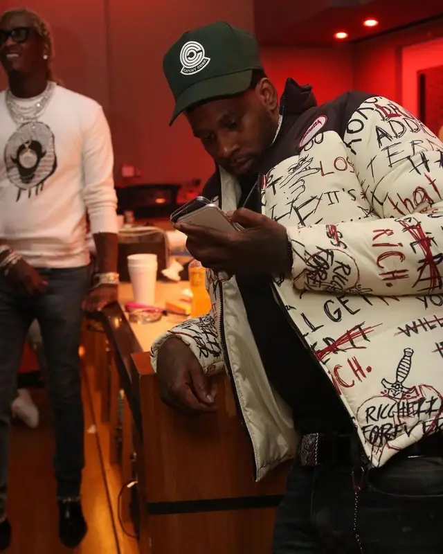 Lil Duke outfit in Ricchezza Forever, 2021
