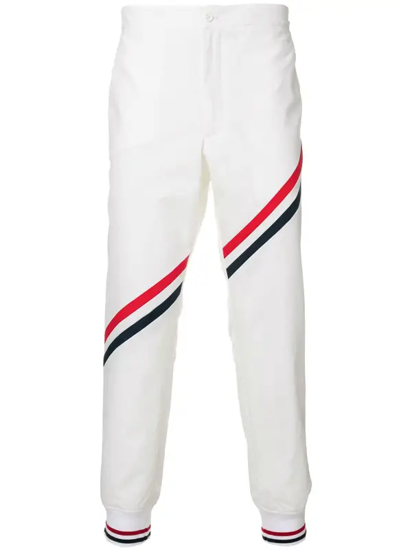 Thom Browne Diagonal Stripe Track Pants $990