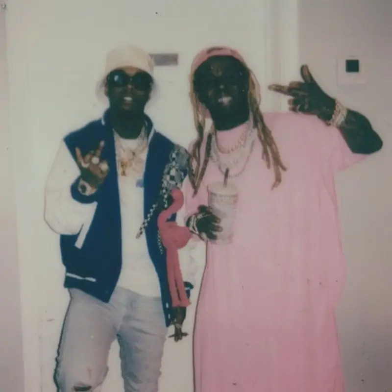 Tory Lanez outfit in Louis Vuitton, Amiri, and Prada, 2021