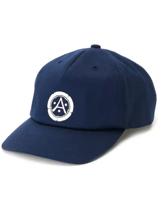 Undercover Motif-embroidered Baseball Cap In Blue $210