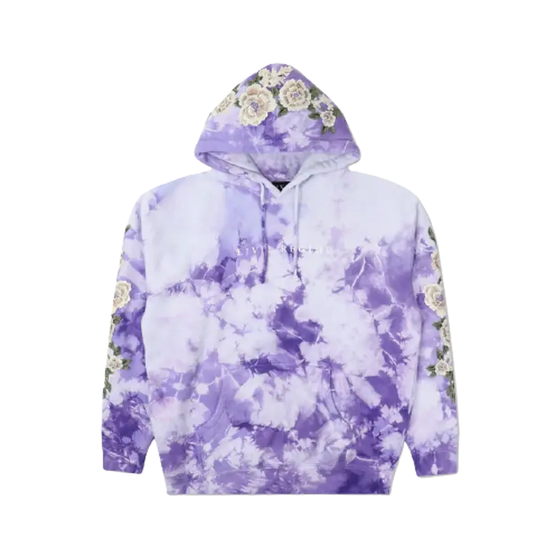 Civil Regime White Roses Hoodie In Purple Haze $75