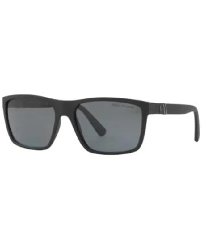 Polo Ralph Lauren Polarized Sunglasses, Ph4088 In Polarized Grey Gradient $177