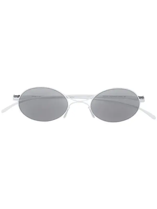 Maison Margiela White Mykita Edition Mmesse001 Sunglasses In E13 White $569