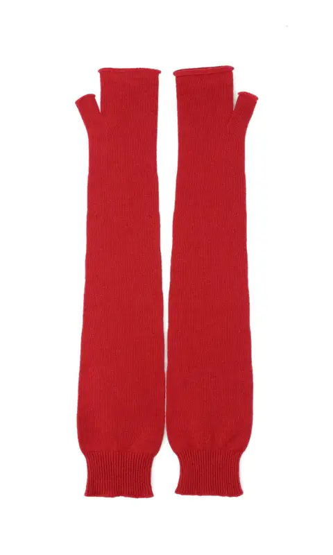 Maison Margiela Maison Margiela Women's S51ts0044s17480305 Red Wool Gloves $294