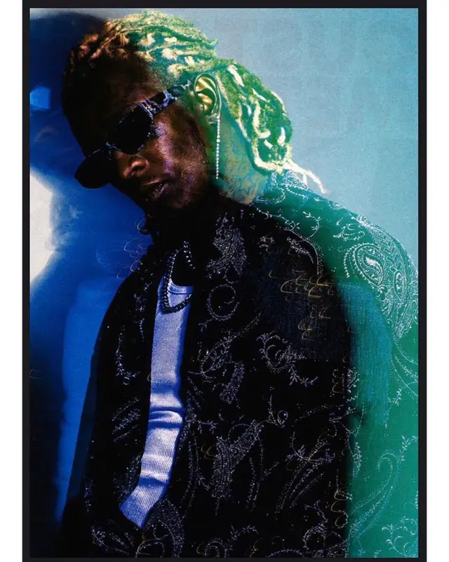 Young Thug outfit in Garcons Infideles, 2020