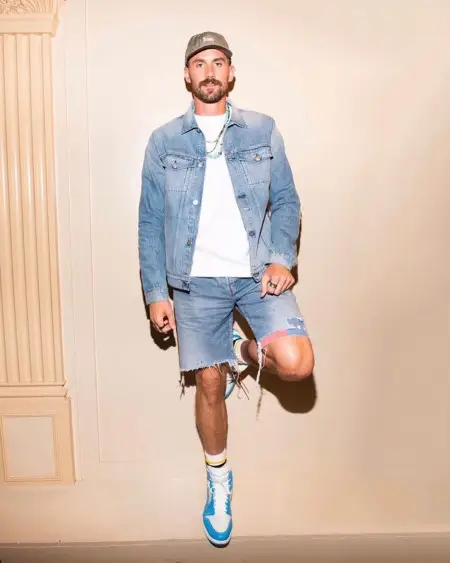 Kevin Love outfit in 3x1, John Elliott, and Kith, 2020