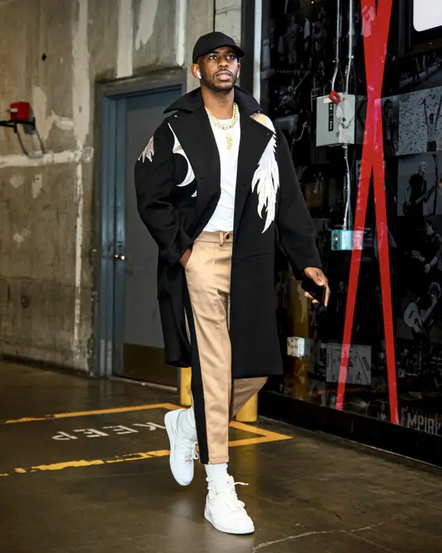 Chris Paul outfit in Ports V, Stefan Grant, and Nike, 2020