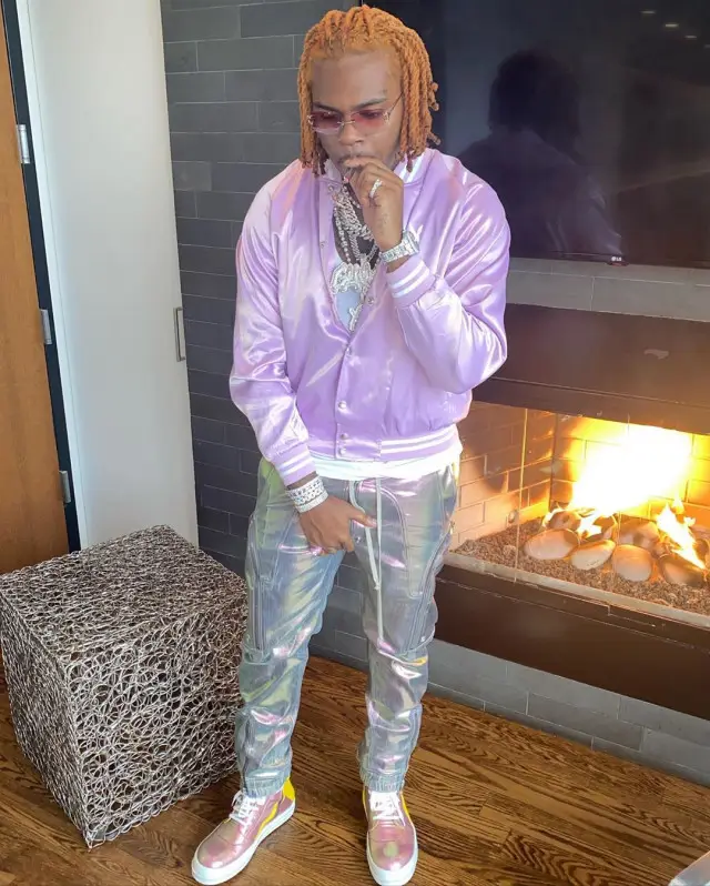 Gunna outfit in Joyrich, Cartier, and Playboy, 2020