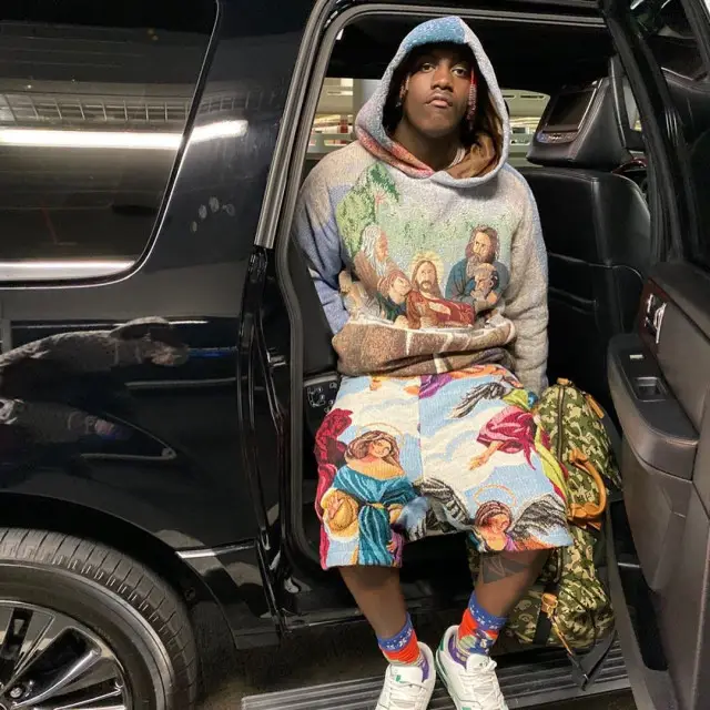 Lil Yachty outfit in Noname and Louis Vuitton, 2020