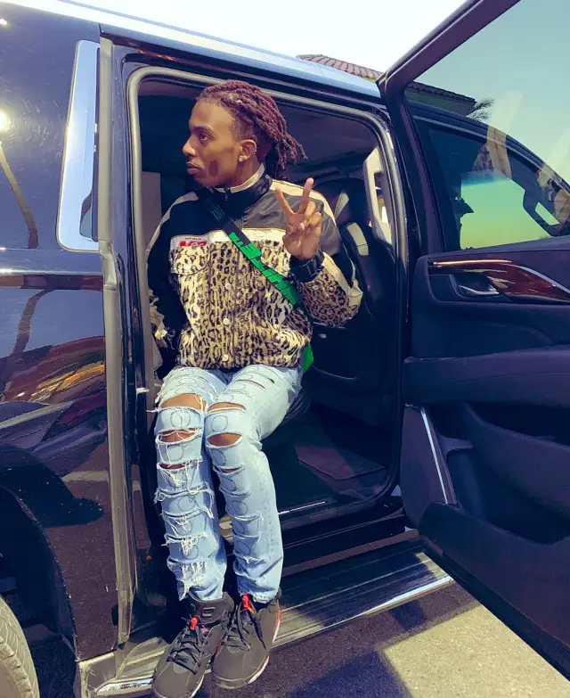 Playboi Carti outfit in Martine Rose, Off-White, and Alyx, 2020