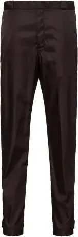 Prada Nylon Gabardine Trousers $980