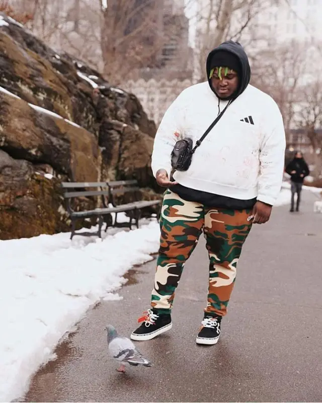 Sech outfit in Yeezy, Nike, and Supreme, 2020