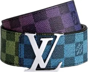 louis vuitton belt purple