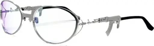 Fish-Scale AK47 Frames Eyeglasses | WHAT'S ON THE STAR?