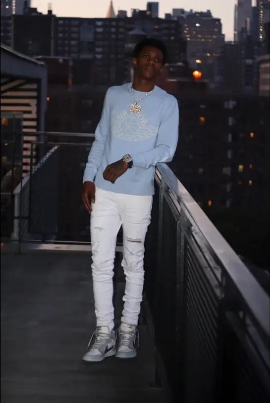A Boogie Wit Da Hoodie outfit in Dior, Hermes, and Jordan, 2020