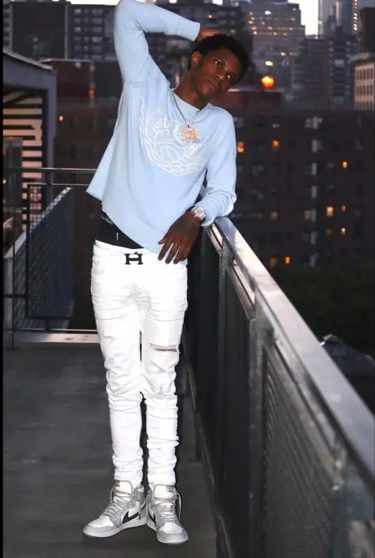 A Boogie Wit Da Hoodie outfit in Dior, Hermes, and Jordan, 2020