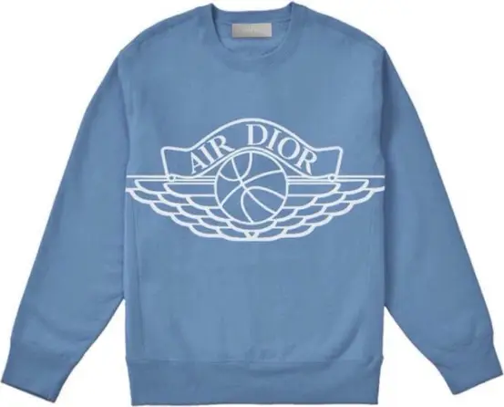 dior x jordan wings sweater natural