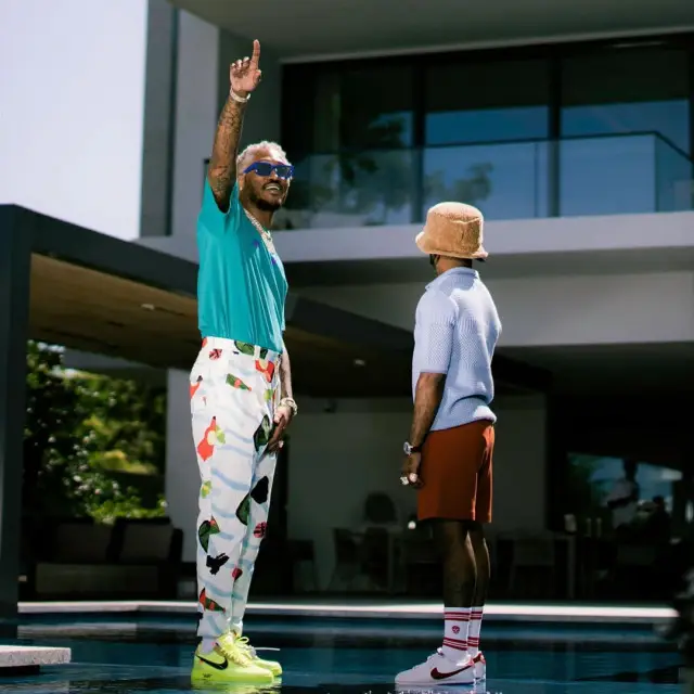Future outfit in Marni, Louis Vuitton, and Nike, 2020