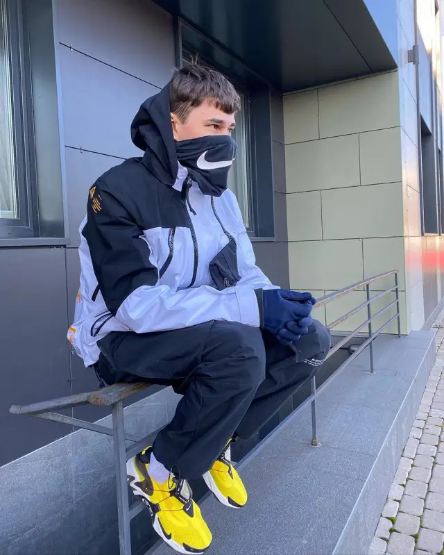 Obladaet outfit in Nike and Matthew Williams, 2020