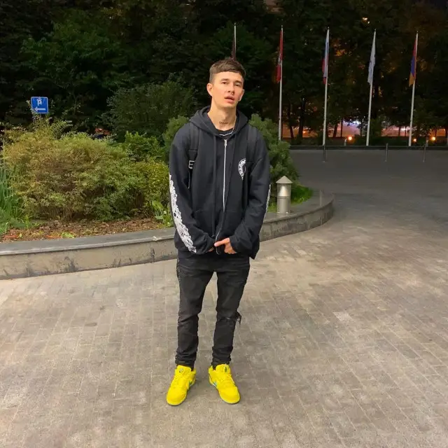 Obladaet outfit in Chrome Hearts, Nike, and Amiri, 2020