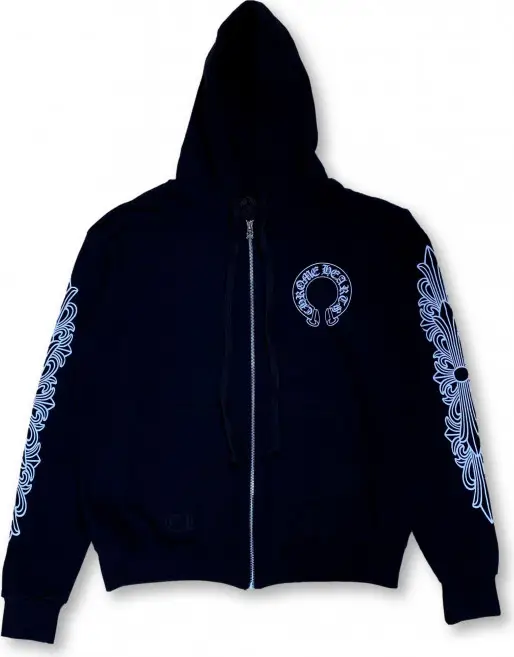 chrome hearts zip up