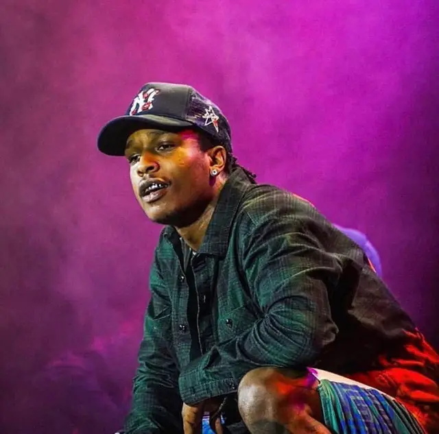 ASAP Rocky outfit in LaRopa, 2020