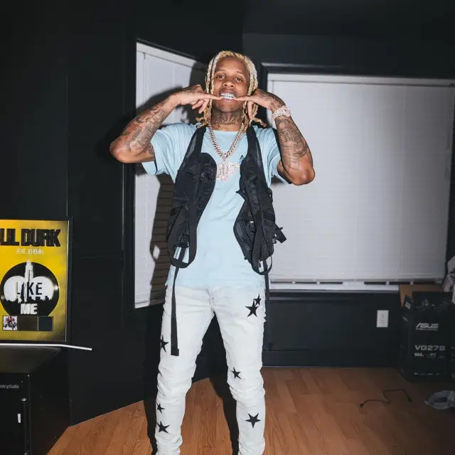 Lil Durk outfit in Amiri and 1017 Alyx 9SM, 2020