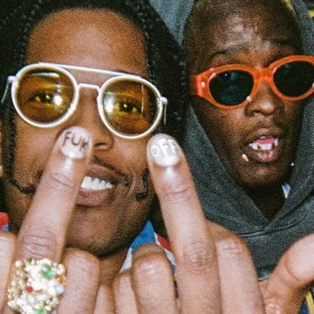 Young Thug outfit in Retrosuperfuture and Midnight Studios, 2020
