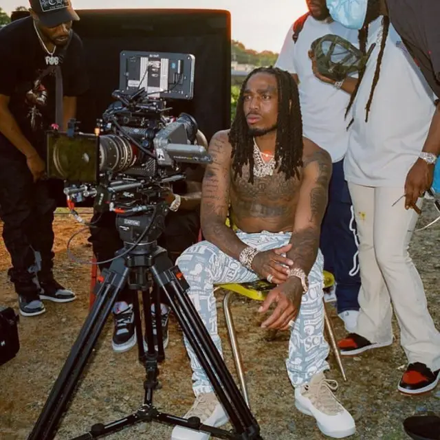 Quavo outfit in Midnight Studios, 2020