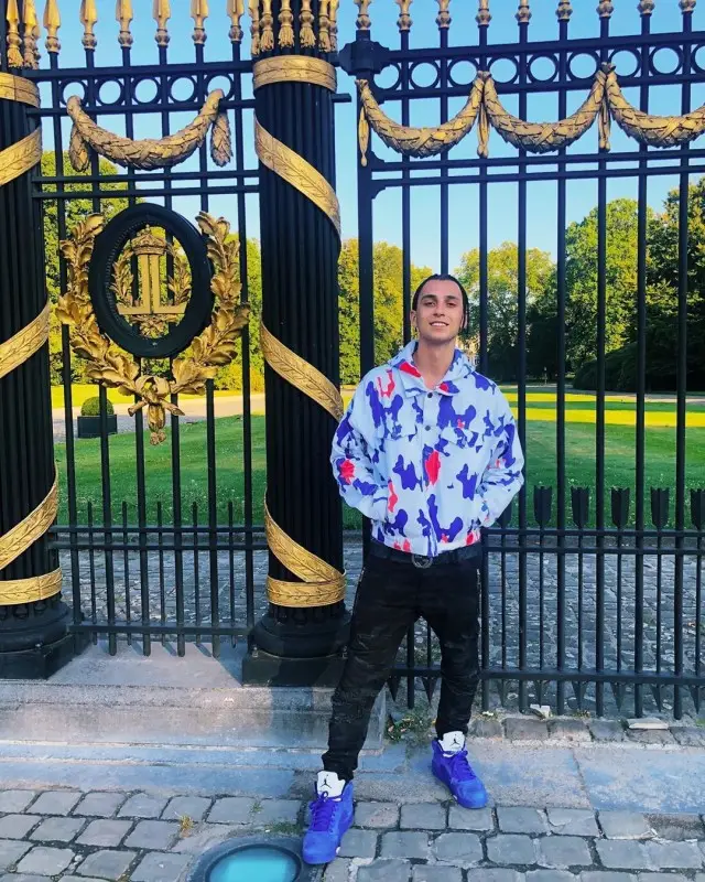 Yanix outfit in 424, Balmain, and Gucci, 2020