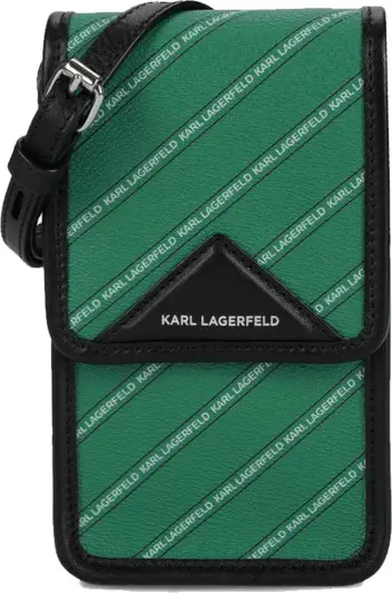 Karl Lagerfeld Logo Minni Crossbody Bag $160