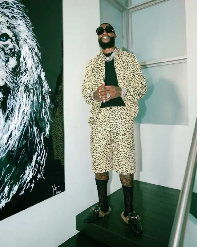 Gucci Mane outfit in Gucci, 2020