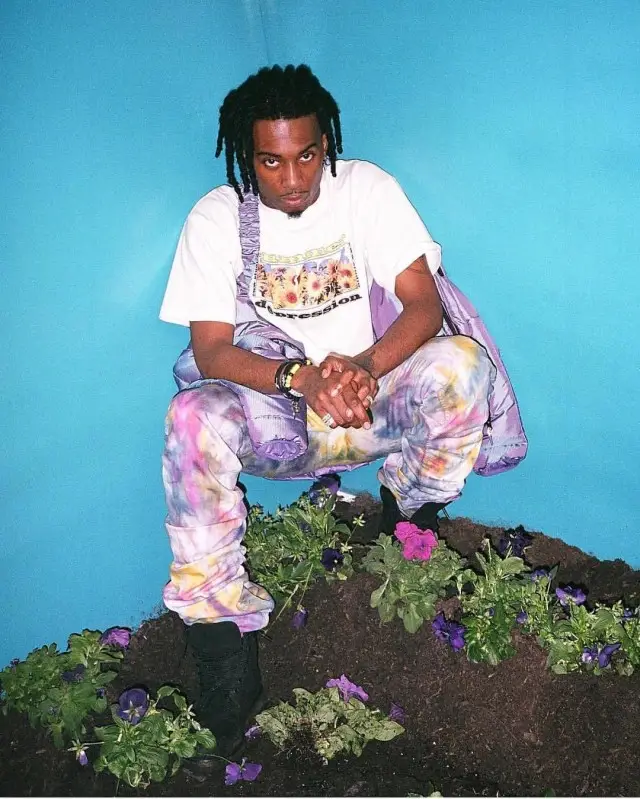 Playboi Carti outfit in Eww Studio, 2020