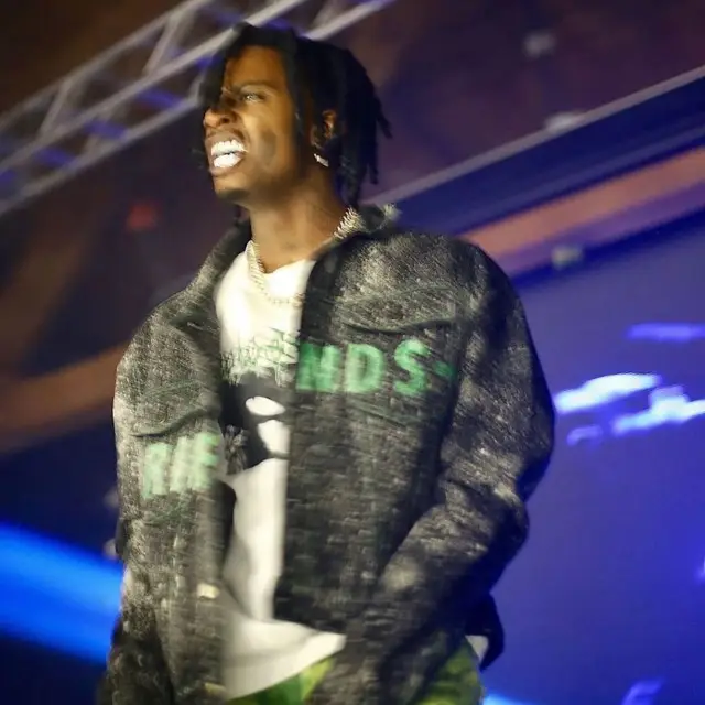 Playboi Carti outfit in Eww Studio, 2020