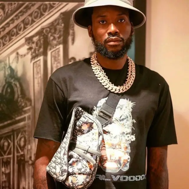 Meek Mill outfit in Alchemist, 2020