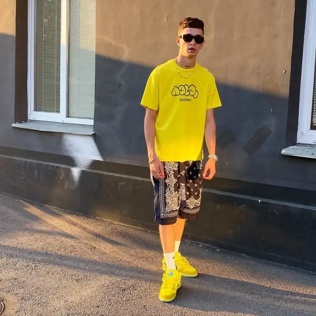 Obladaet outfit in Aded, Sacai, and Chrome Hearts, 2020