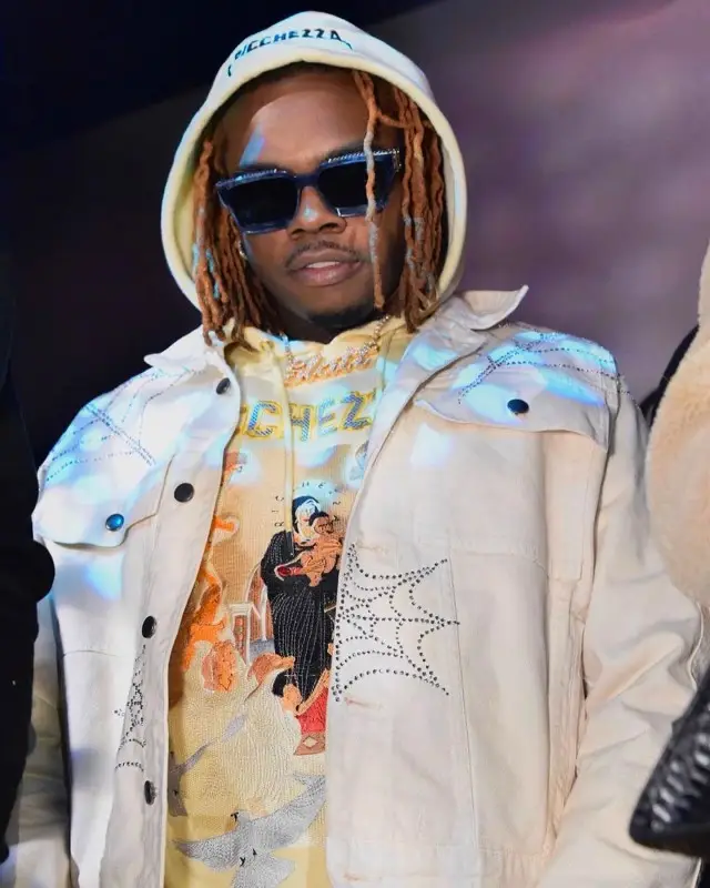 Gunna outfit in Ricchezza Forever, 2020