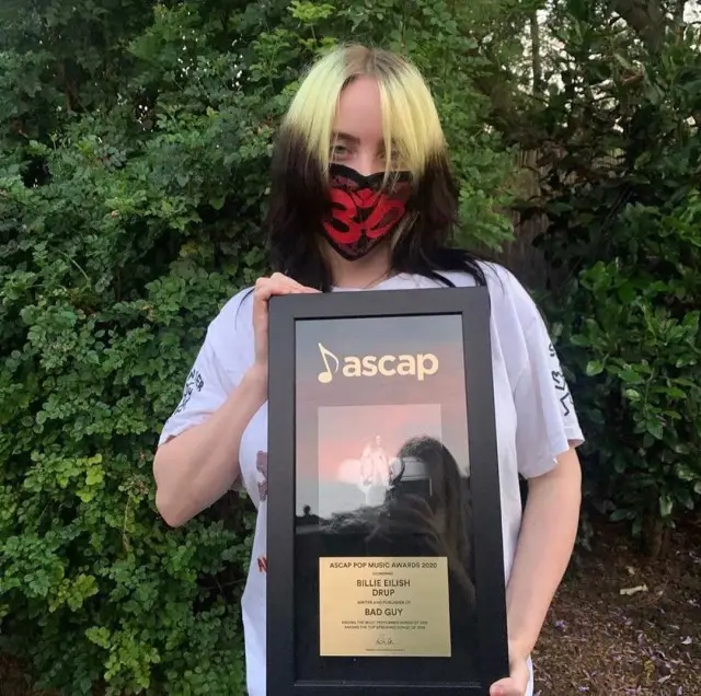 Billie Eilish outfit in MBM Gallery, 2020