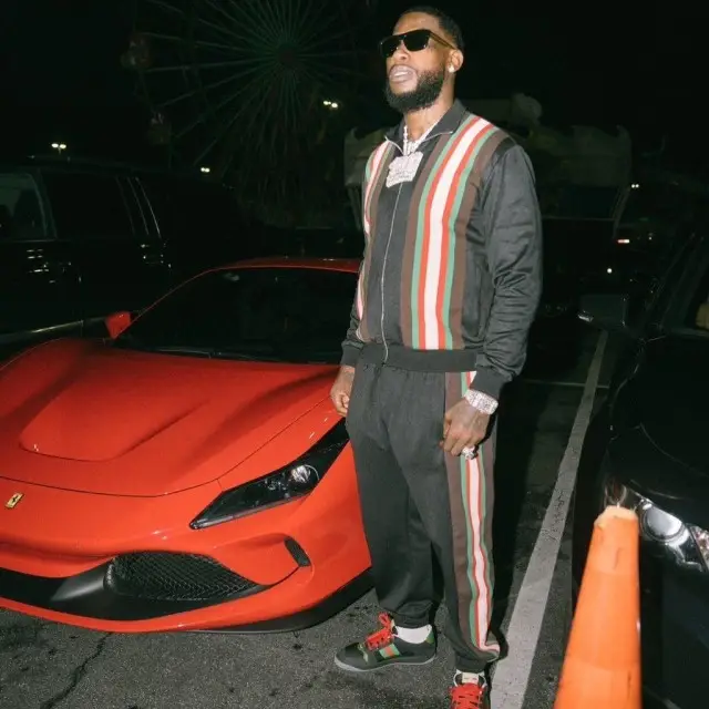 Gucci Mane outfit in Gucci, 2020