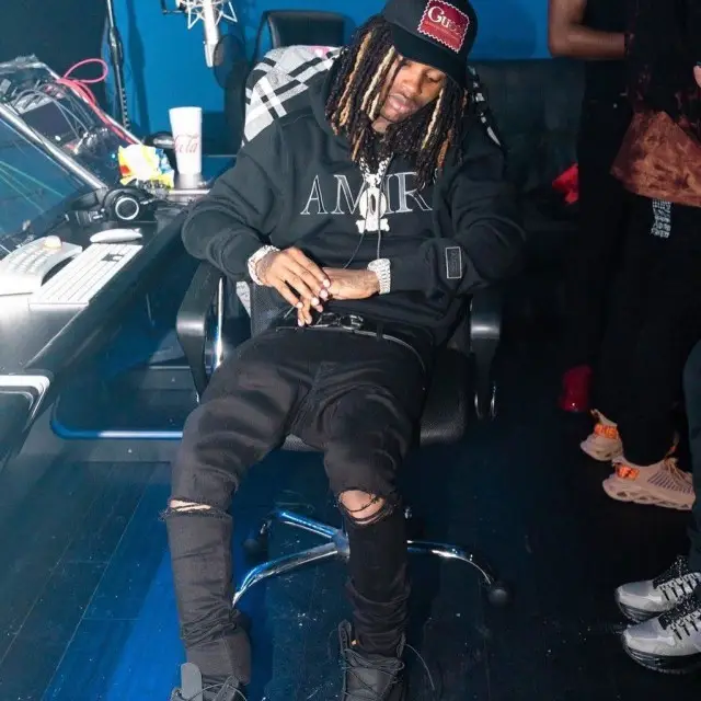 King Von outfit in Amiri, Dolce & Gabbana, and Gucci, 2020