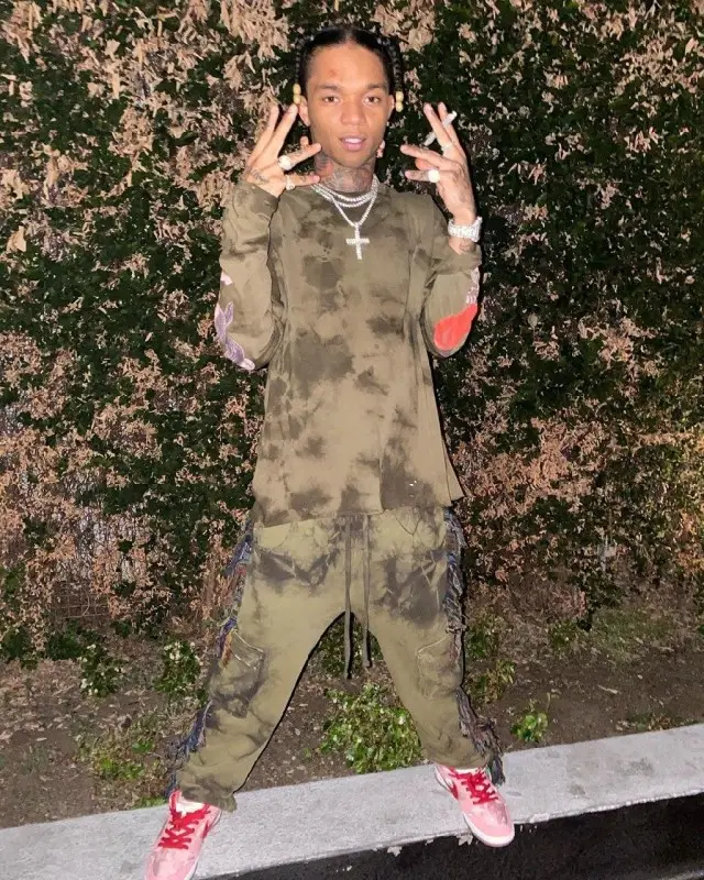 Swae Lee outfit in Alchemist and Nike, 2020
