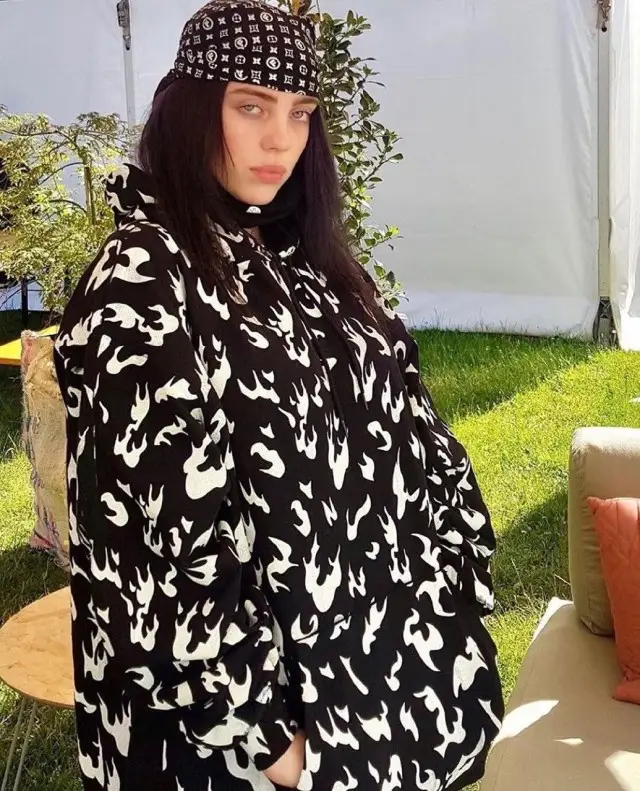 Billie Eilish outfit in LVXWA, 2019