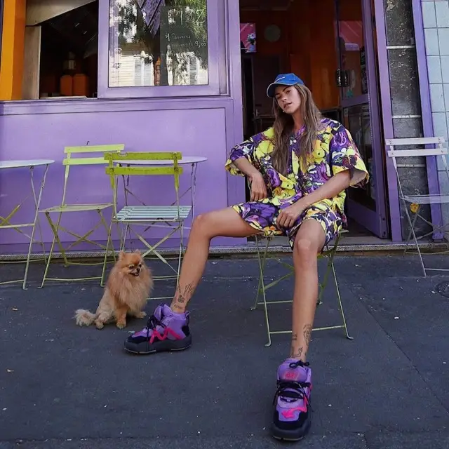 Clara Berry outfit in Formy Studio, 2020